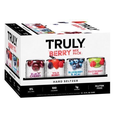 Order TRULY Berry Hard Seltzer Variety 12 Pack 12oz Can food online from 7-Eleven store, East Amherst on bringmethat.com