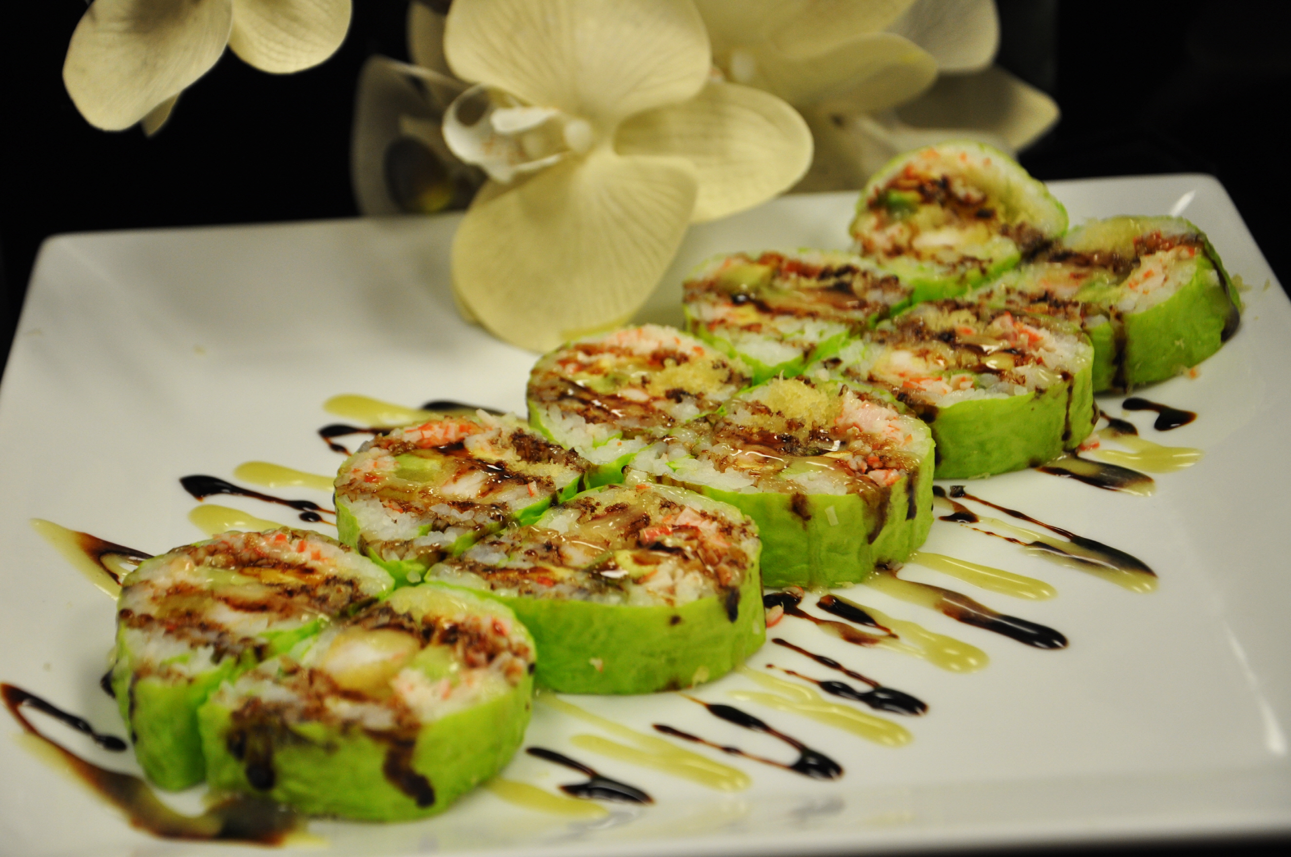 Order Crazy Heart Roll food online from Umi Sushi store, Ann Arbor on bringmethat.com