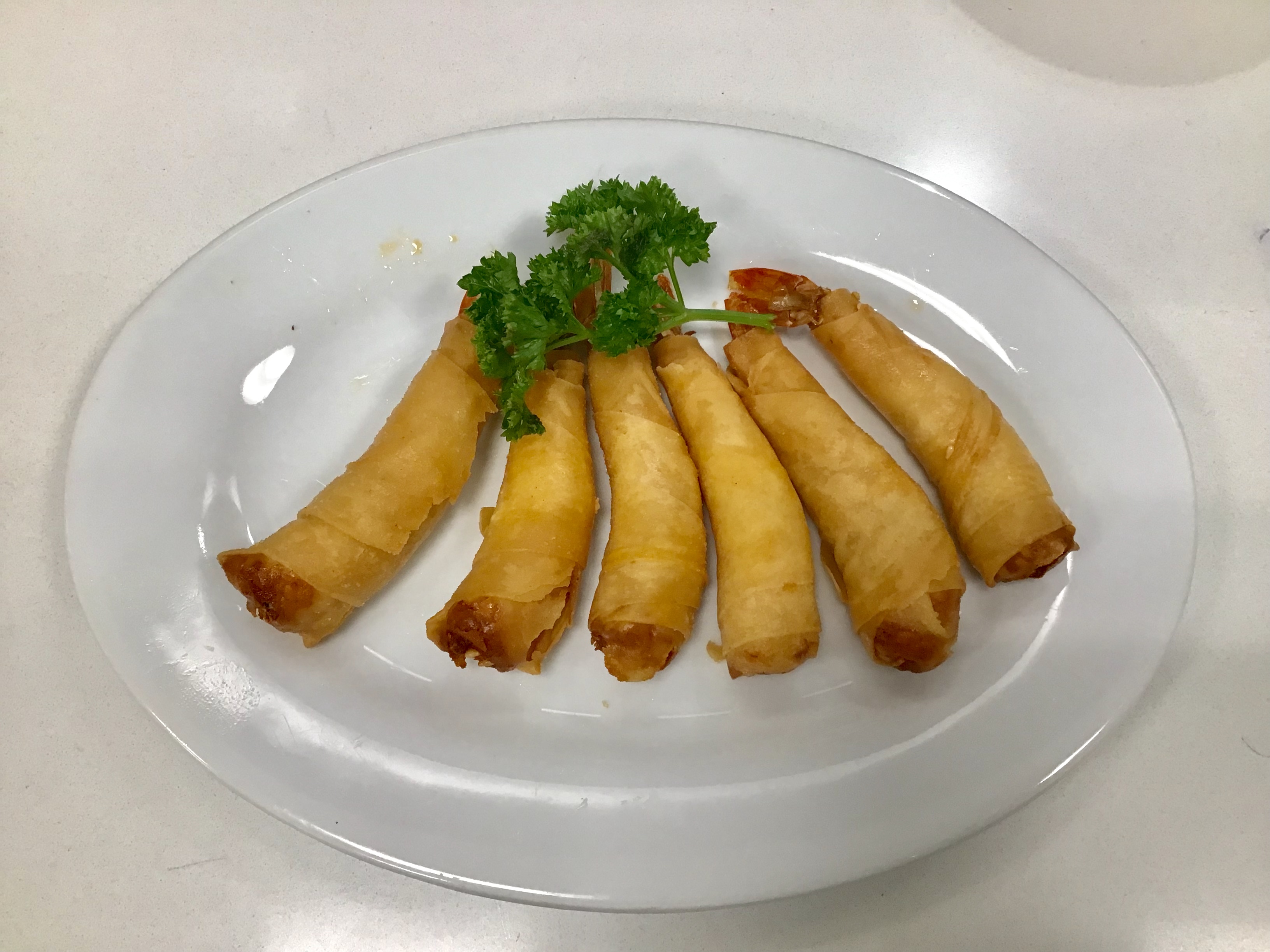 Order 6 Piece Crispy Shrimp Roll food online from Fortune House Thai store, Lake Balboa on bringmethat.com