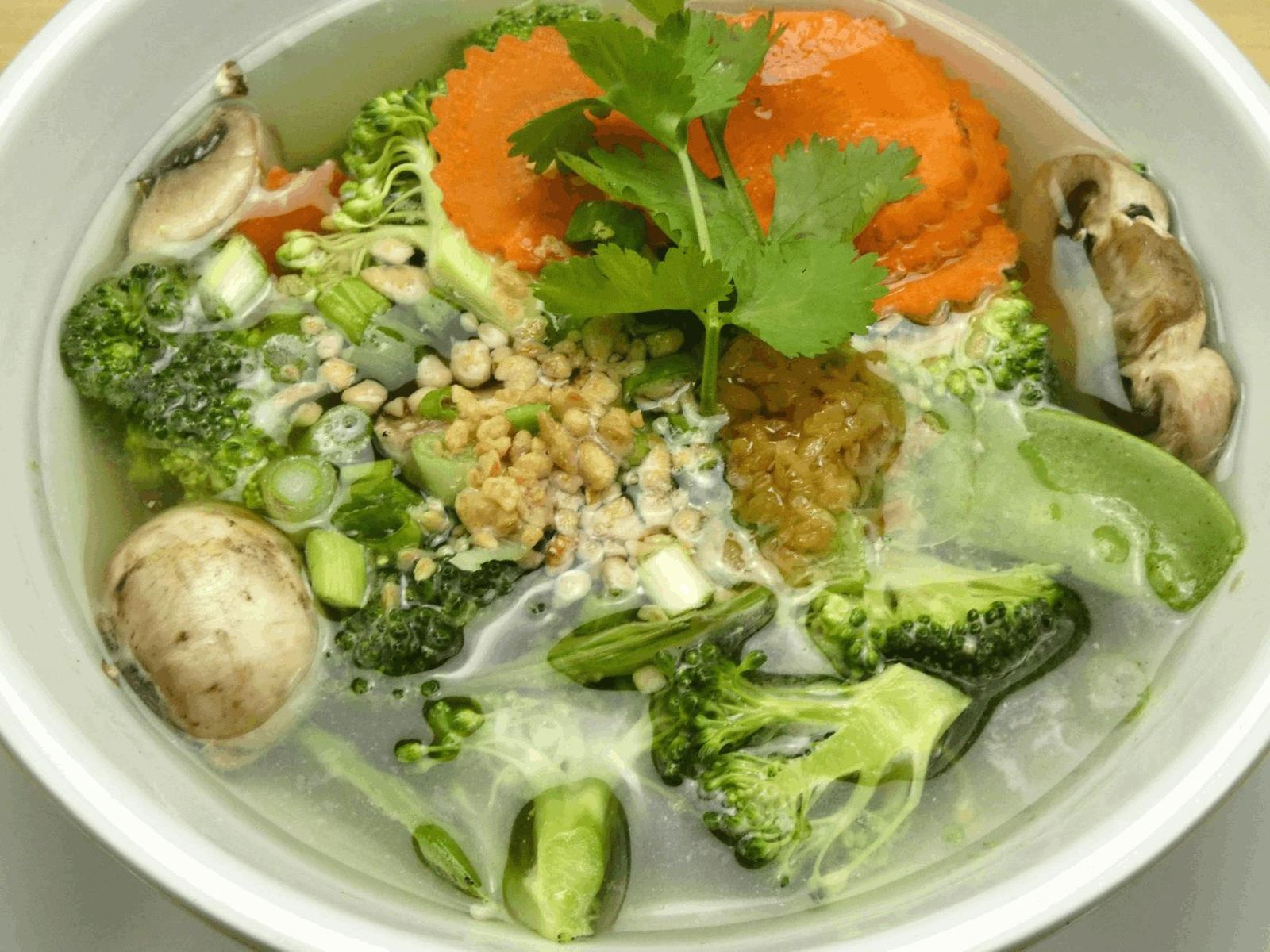 Order Veggie Soup food online from Thai Food Connection store, Manchester on bringmethat.com