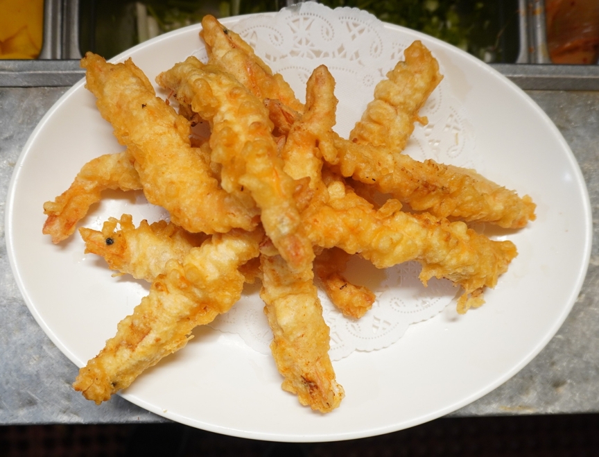 Order N-63. Shrimp Tempura (새우튀김/炸大虾) food online from Restaurant Namsan store, Los Angeles on bringmethat.com