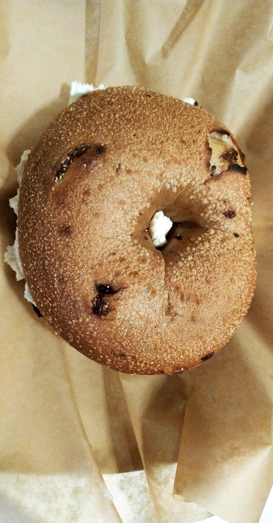Order Bagel with Cream Cheese food online from Cafe La France store, Providence on bringmethat.com