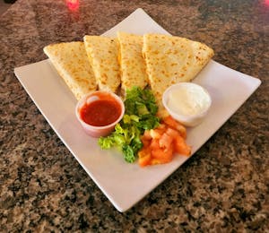 Order Chicken Quesadilla food online from Chill N Grill Xpress store, Summerville on bringmethat.com