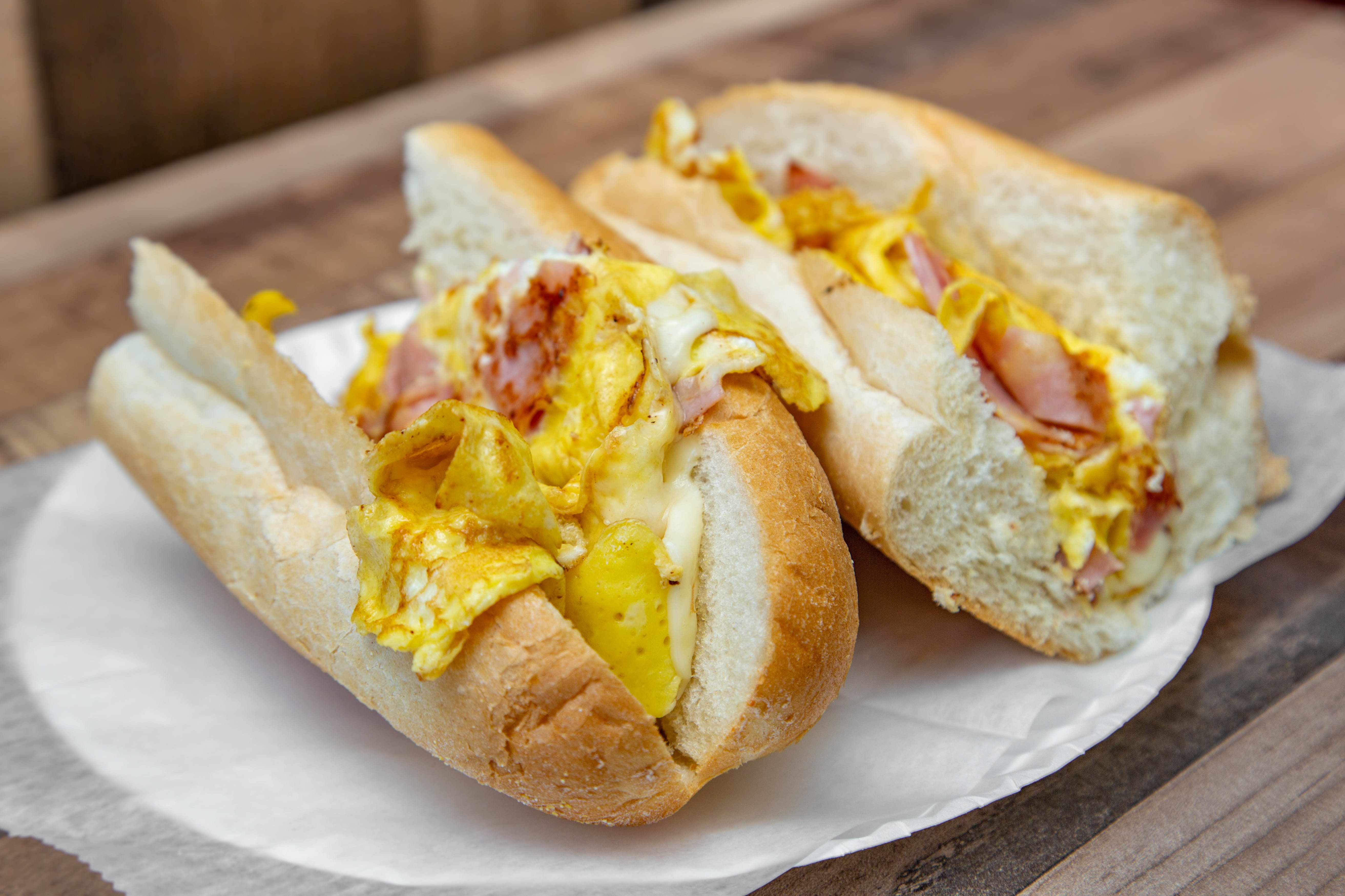 Order Ham, Egg & Cheese Sub - 12" food online from Mama Ginas store, Somerville on bringmethat.com