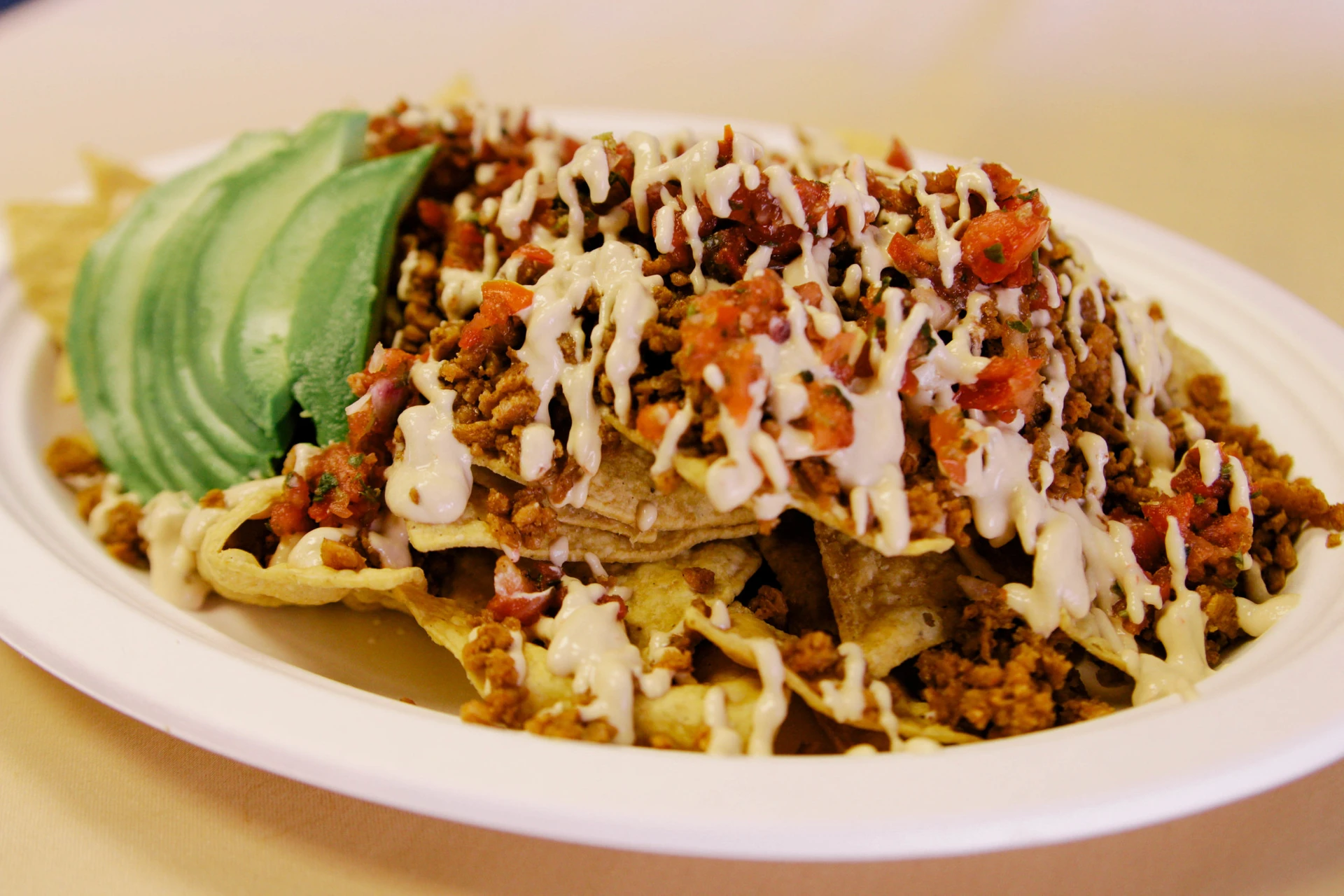 Order Nachos Grande food online from Simply Pure by Chef Stacey store, Las Vegas on bringmethat.com