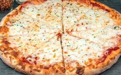 Order Cheese Pizza food online from Via Sofia store, Cedar Rapids on bringmethat.com