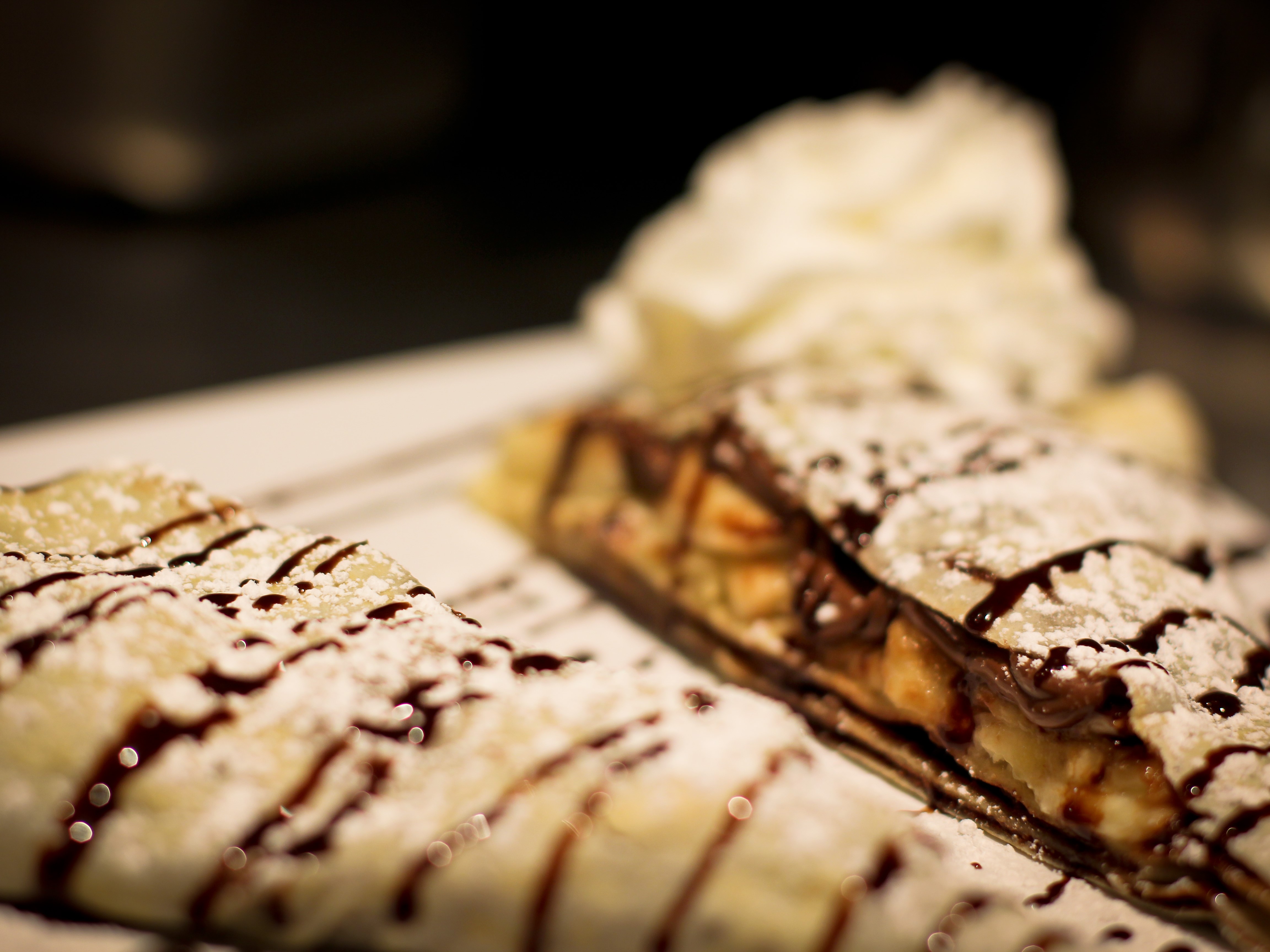 Order Nutella Banana Crepe food online from Long Island Coffee Company store, Selden on bringmethat.com
