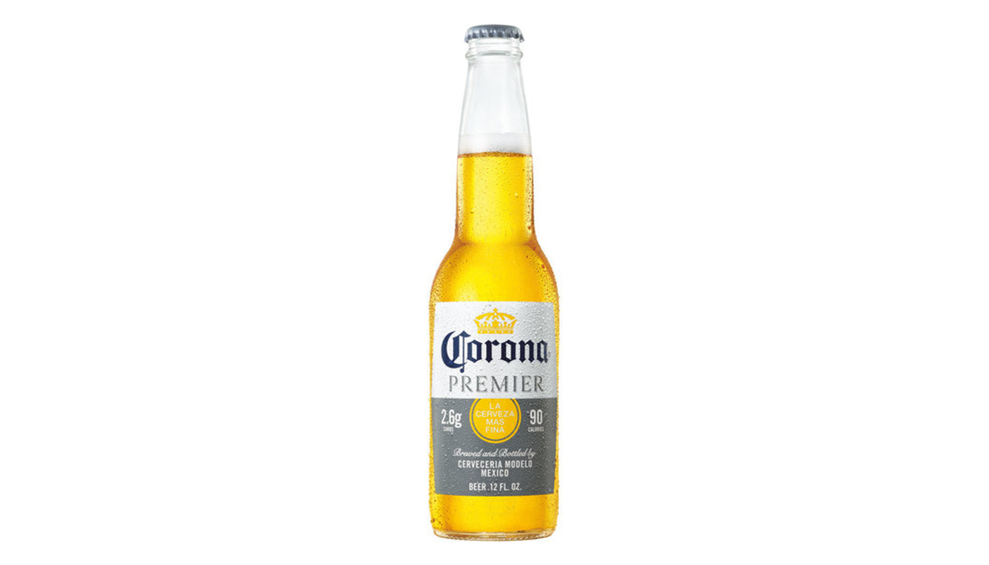 Order Corona Premier Lager 12 Pack 12oz Bottles food online from Circus Liquor store, Los Angeles on bringmethat.com