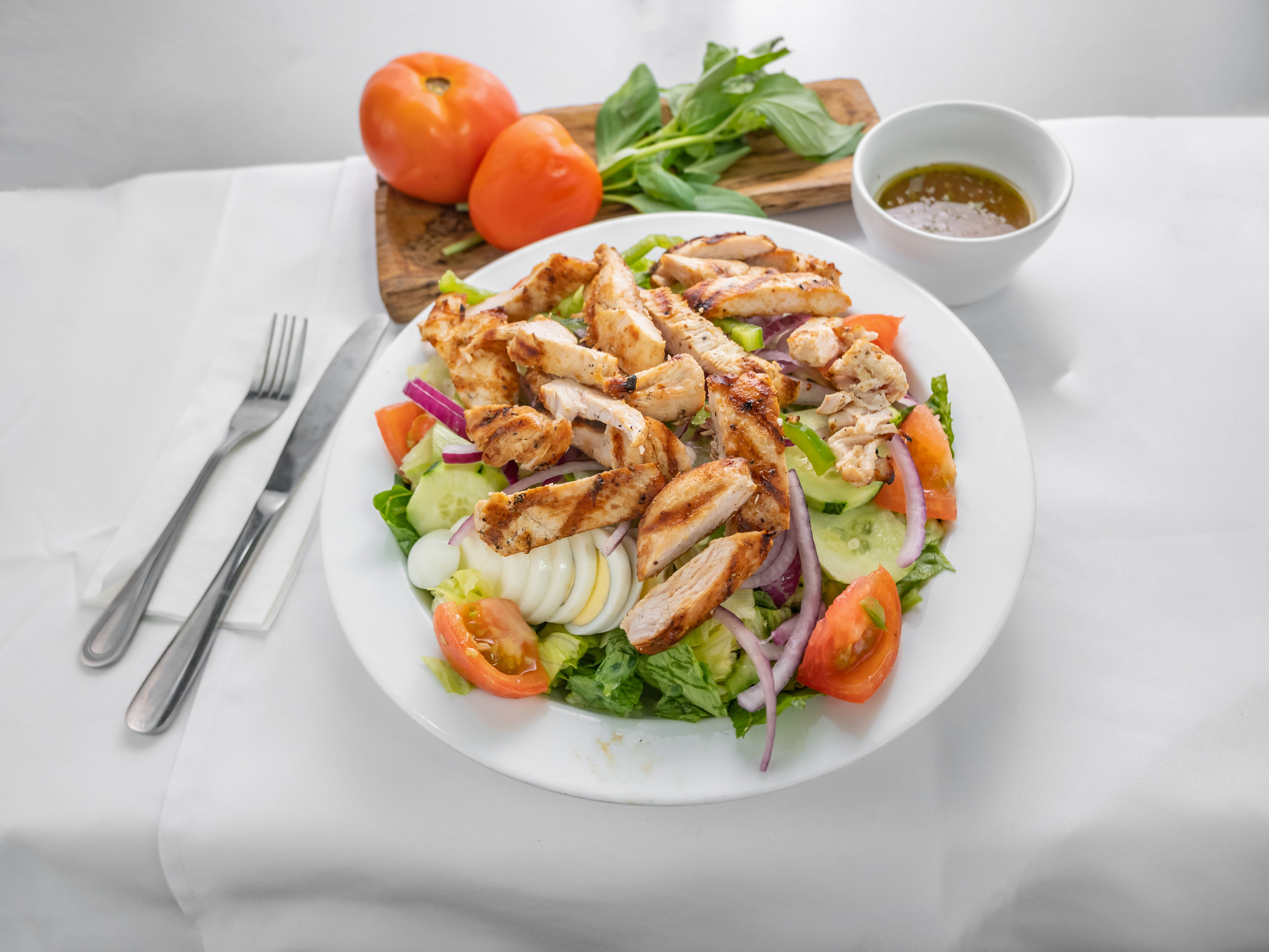 Order Grilled Chicken Salad food online from Allegro Pizza store, Philadelphia on bringmethat.com