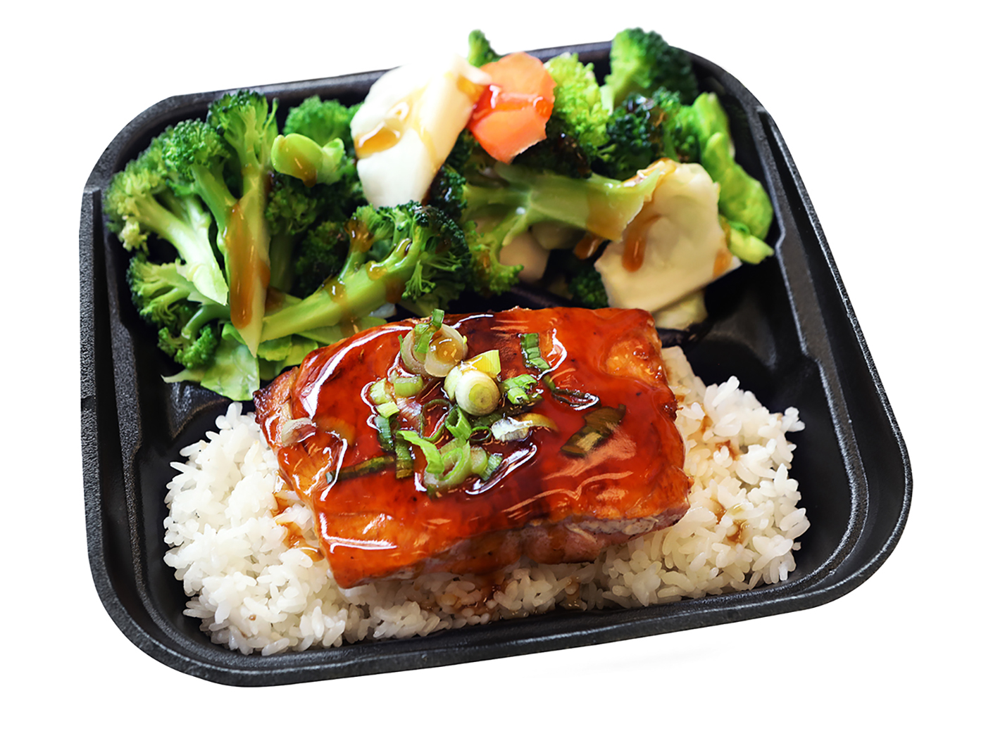 Order Salmon Plate food online from Tasty Bowl store, South El Monte on bringmethat.com