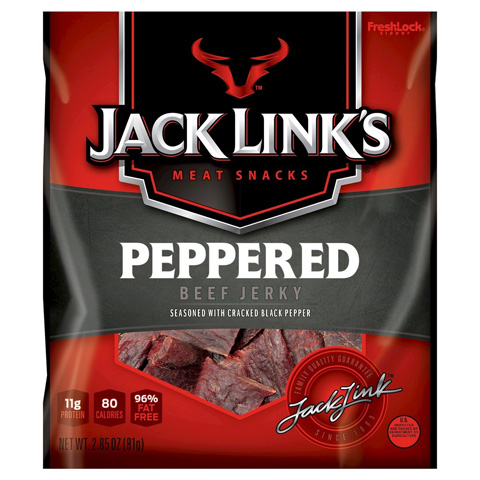 Order Jack Links Peppered Jerky 3.25oz food online from 7-Eleven store, Denver on bringmethat.com