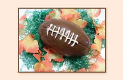 Order Chocolate Football food online from Hanna Krause Homemade Candies store, Paramus on bringmethat.com