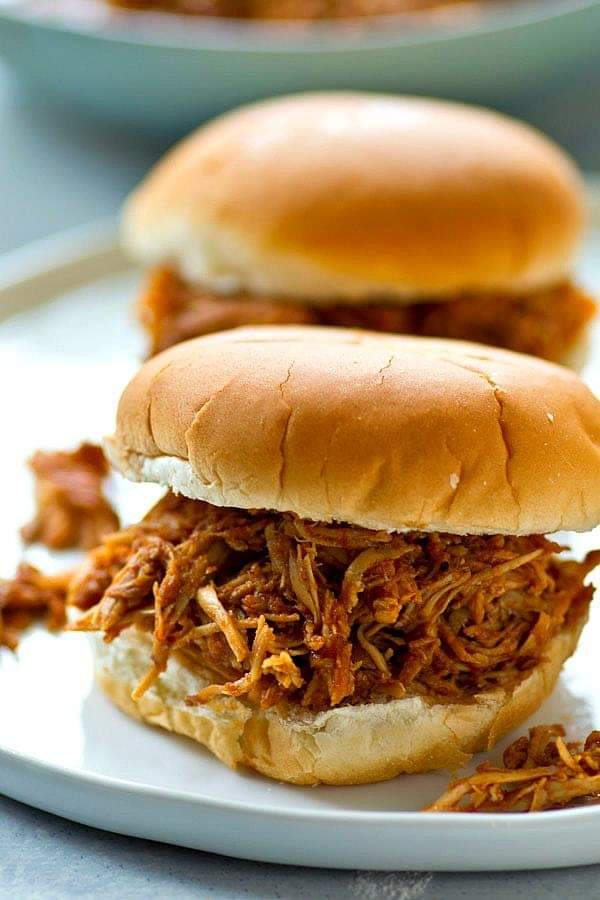 Order BBQ Pulled Pork Dinner food online from The Caddyshack store, Petersburg on bringmethat.com