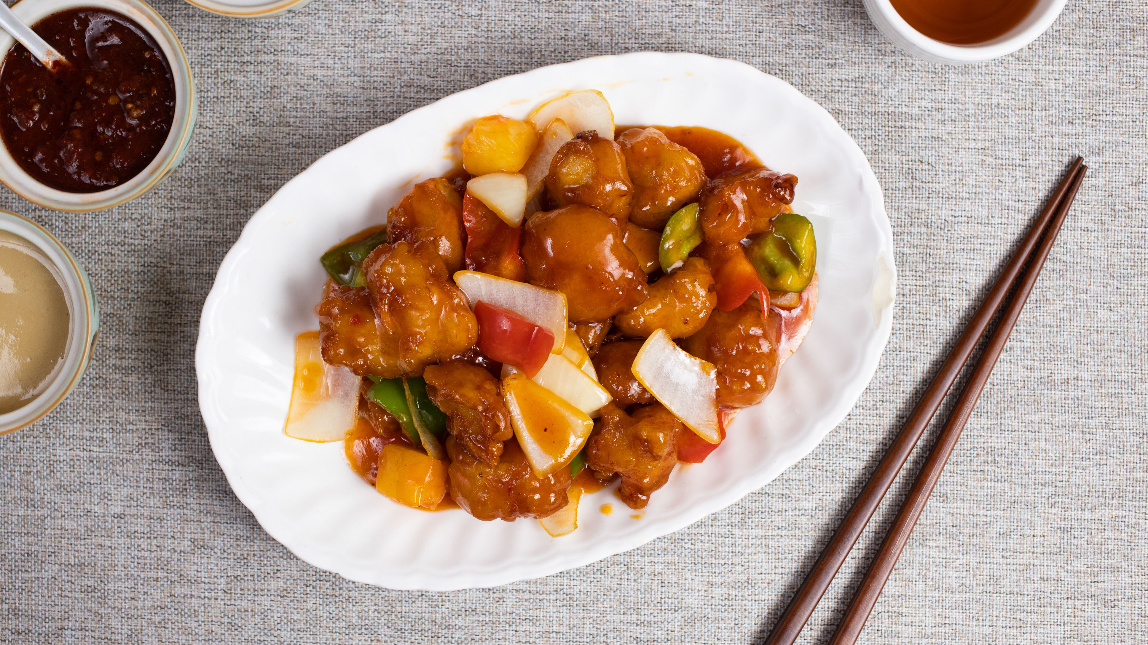 Order Bittersweet Symphony - Sweet & Sour Chicken 甜酸鸡 food online from Fortune Cookie Chinese store, San Francisco on bringmethat.com