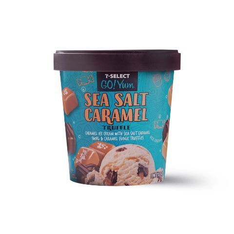 Order 7-Select Go Yum Sea Salt Caramel Pint food online from Speedway store, Centerville on bringmethat.com