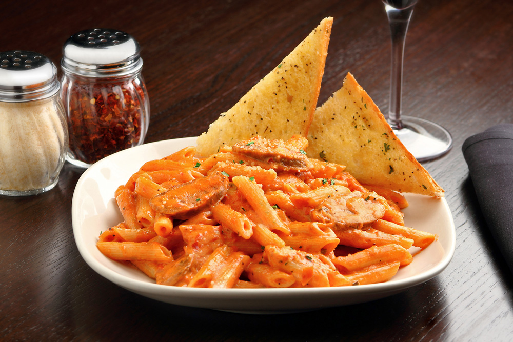 Order Sausage Vodka Sauce food online from Georgio Chicago Pizza & Pub store, Crystal Lake on bringmethat.com