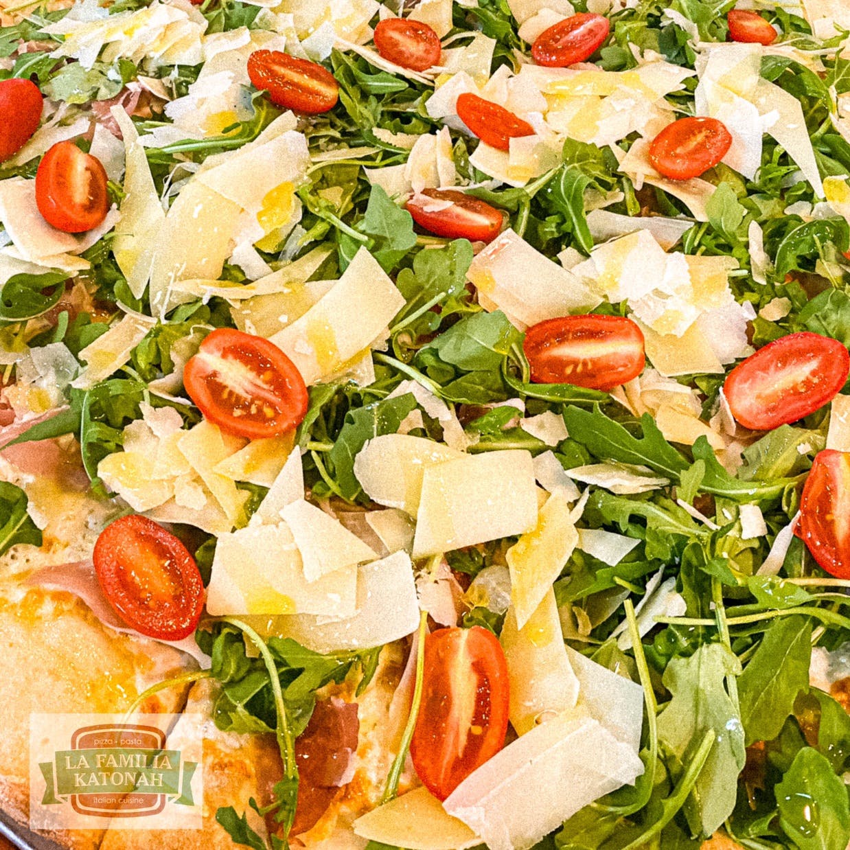 Order Prosciutto Pizza* - Prosciutto Pizza* food online from La Familia store, Katonah on bringmethat.com