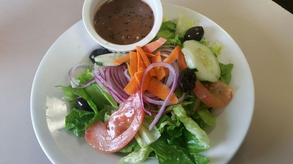 Order House Salad - Small food online from 4 Brothers Pizzeria & Restaurant store, Greenwood Lake on bringmethat.com