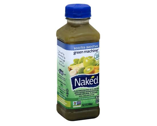 Order Naked Green Machine 100% Juice Smoothie - 450ml food online from Loma Mini Market store, Long Beach on bringmethat.com