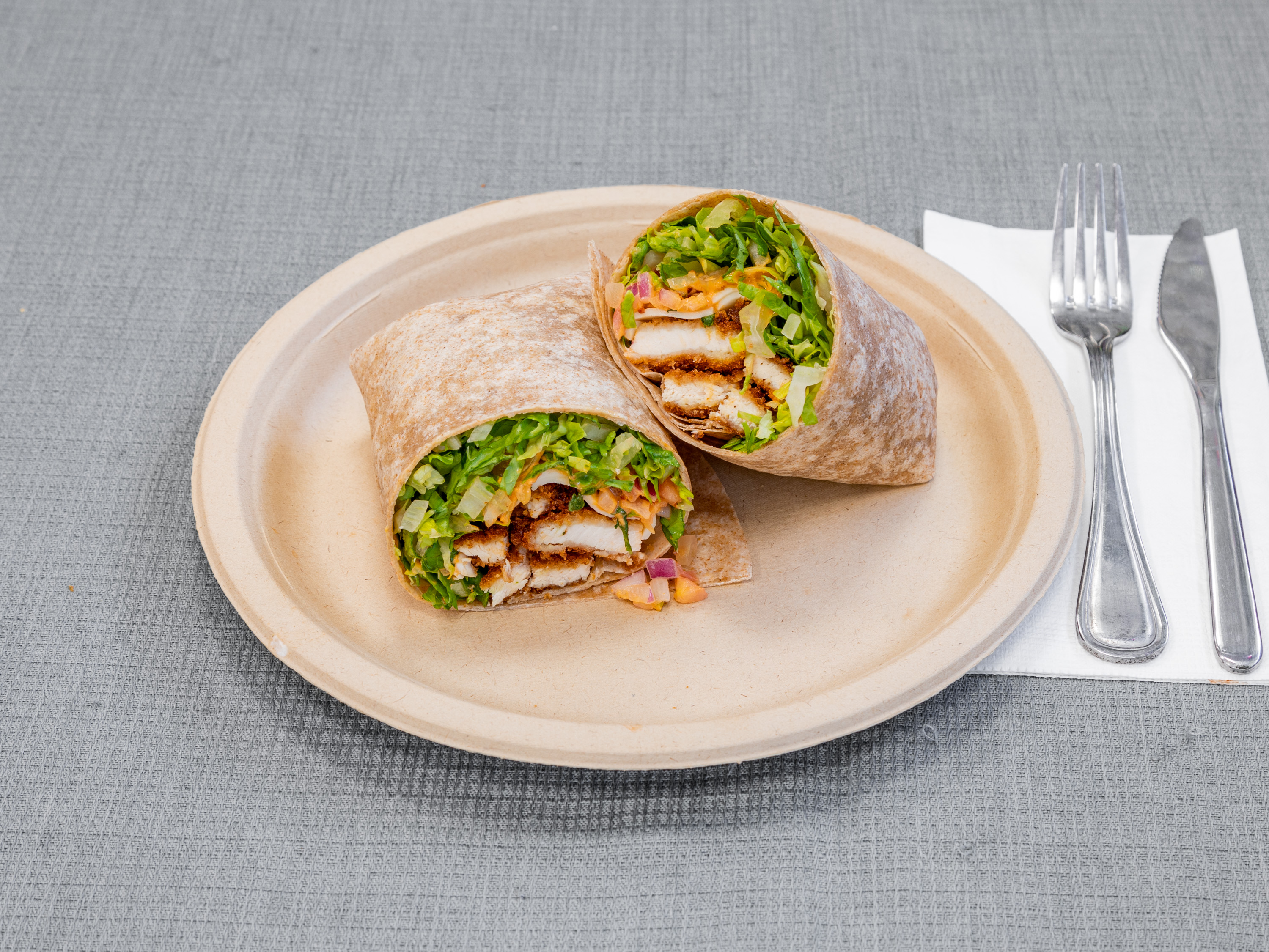 Order Mexican Chicken Wrap food online from Panini Grill store, New York on bringmethat.com