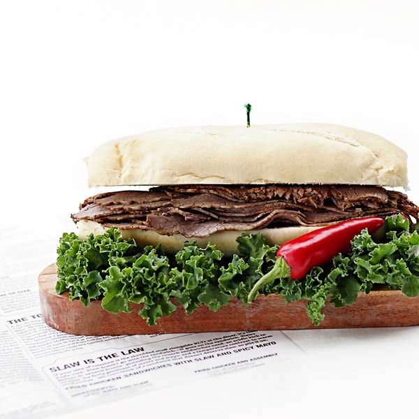 Order Brisket Sandwich food online from Kosher Castle store, Airmont on bringmethat.com