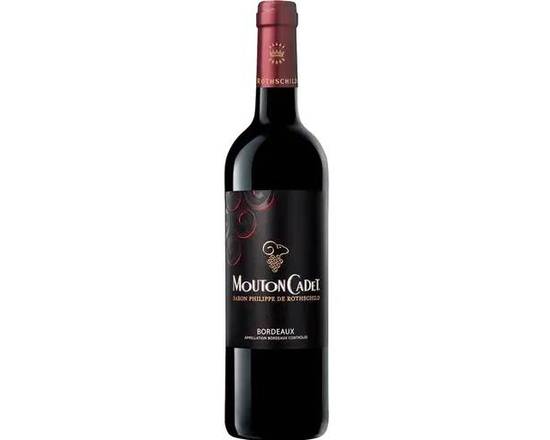 Order Mouton Cadet, Bordeaux · 750 mL food online from House Of Wine store, New Rochelle on bringmethat.com