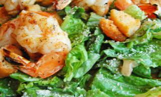 Order Shrimp Caesar Salad food online from Sandella's Flatbread Cafe store, Washington on bringmethat.com