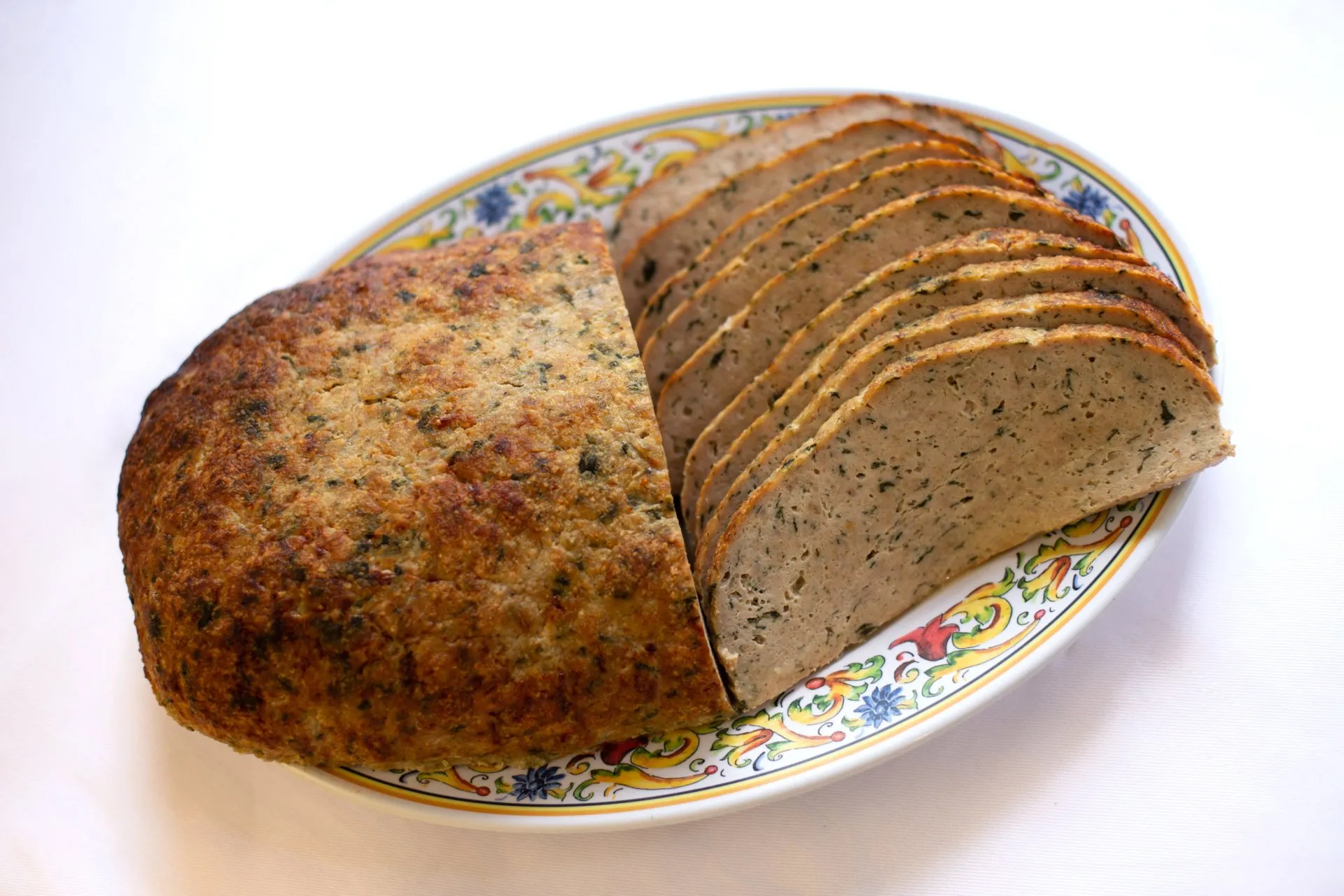 Order 1/2 lb. Turkey & Spinach Meatloaf  food online from Food Passion Cafe store, New York on bringmethat.com