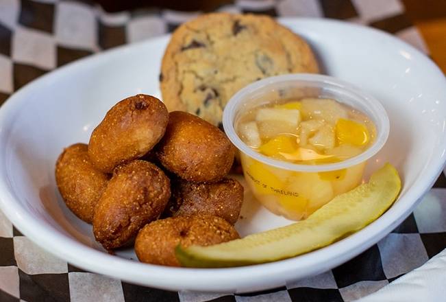 Order Kids Mini Corn Dogs food online from The Boulder Tap House store, Rochester on bringmethat.com