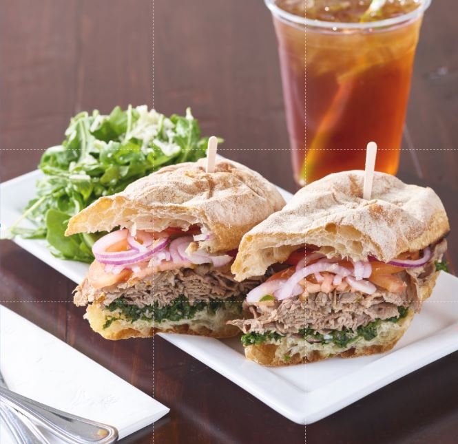 Order Steak Sandwich food online from The Daily Harvest Cafe store, Newhall on bringmethat.com