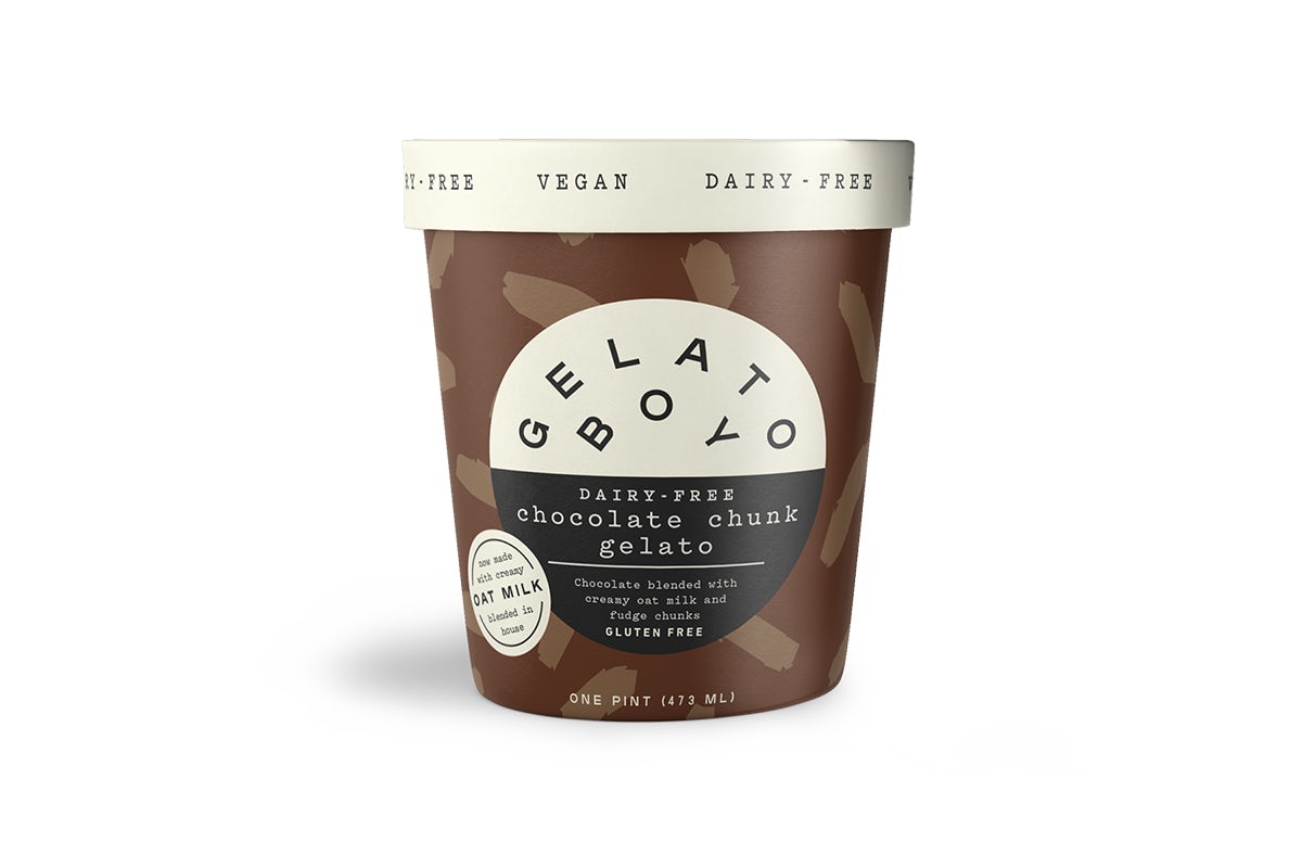 Order Gelato Boy - Dairy Free Chocolate Chunk food online from Scratch Kitchen Food Hall store, Boulder on bringmethat.com
