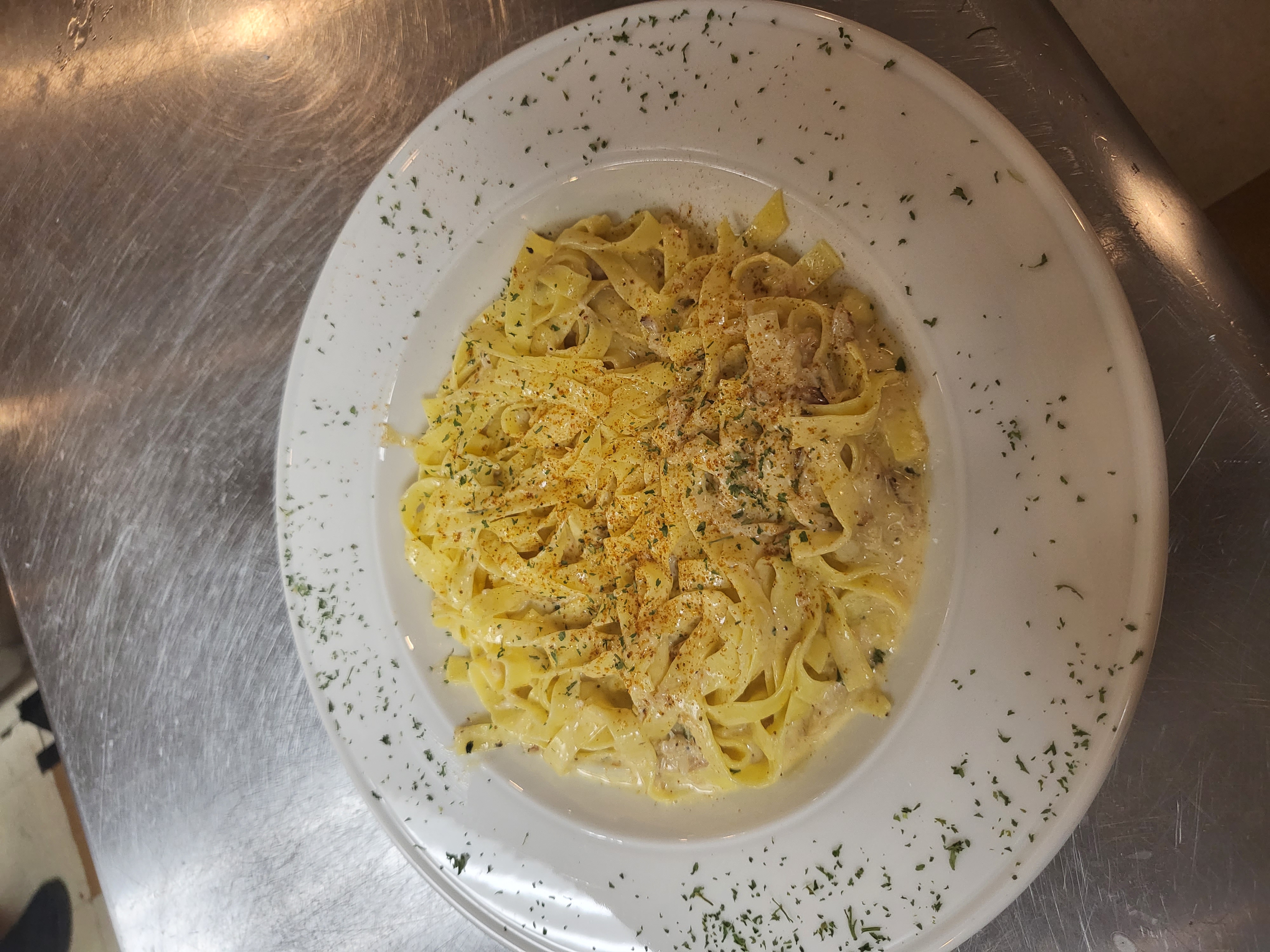 Order Crab alfredo food online from La Trattoria Pizzeria store, Hagerstown on bringmethat.com