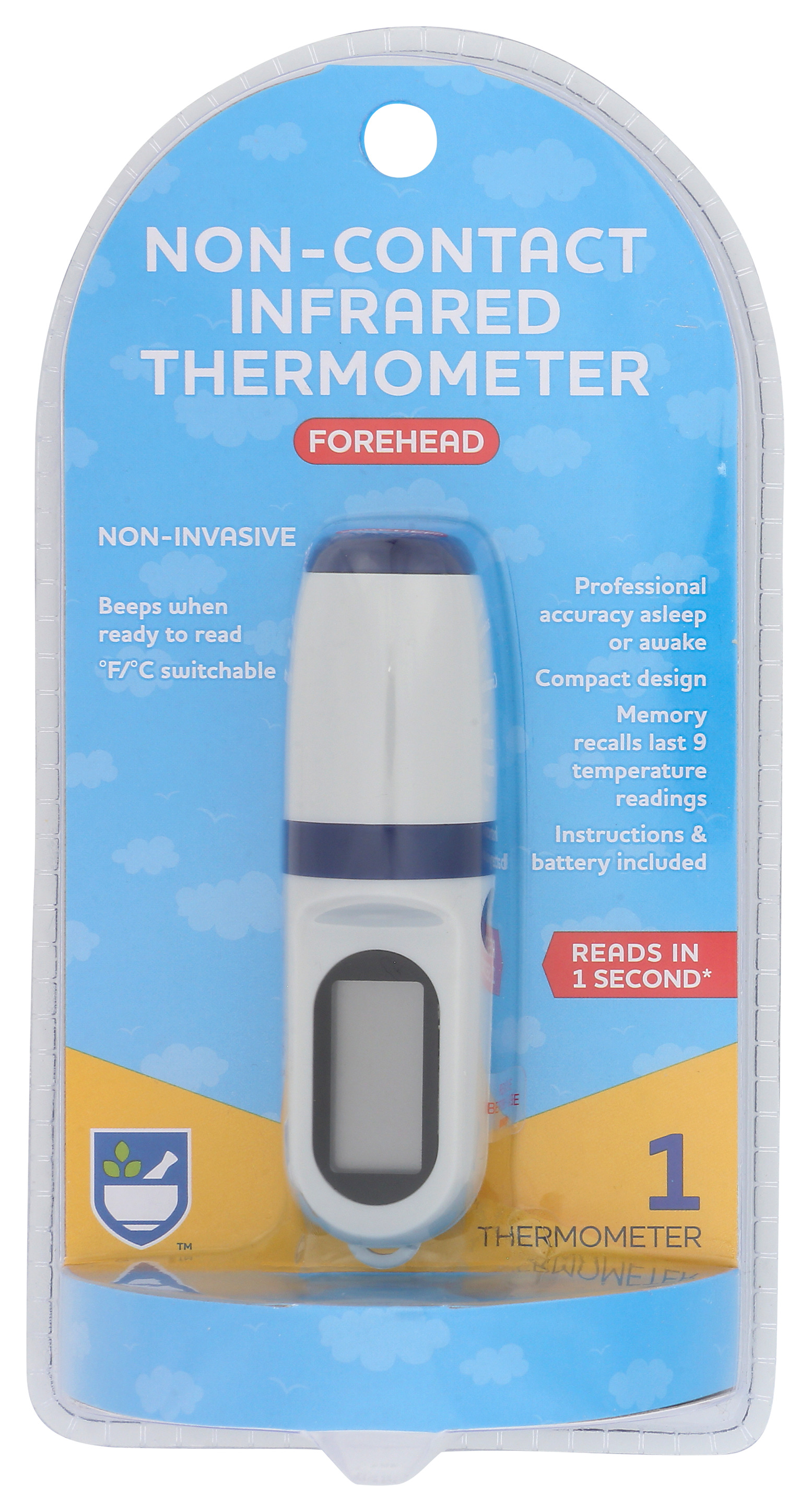 Order Rite Aid Non-Contact Infrared Thermometer food online from Rite Aid store, READING on bringmethat.com