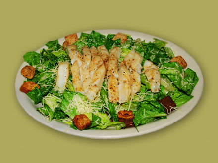 Order Calamari Caesar Salad food online from Troy Greek Restaurant store, San Diego on bringmethat.com