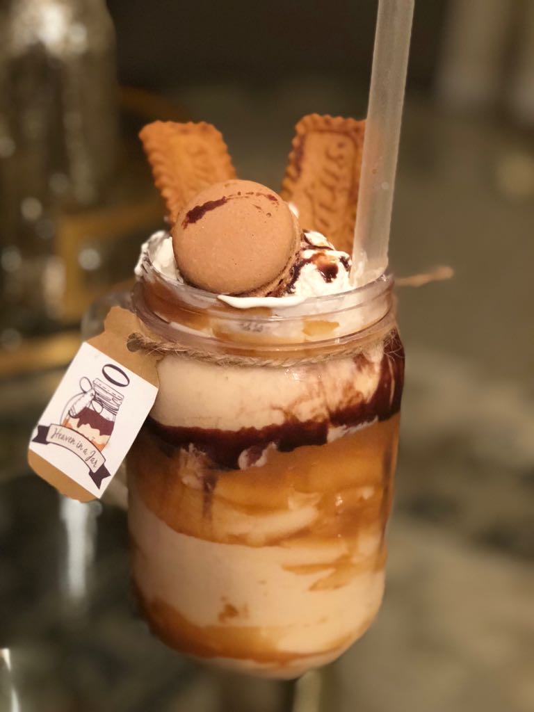 Order Lotus Ice-Cream Shake food online from Heaven In A Jar store, Sugar Land on bringmethat.com