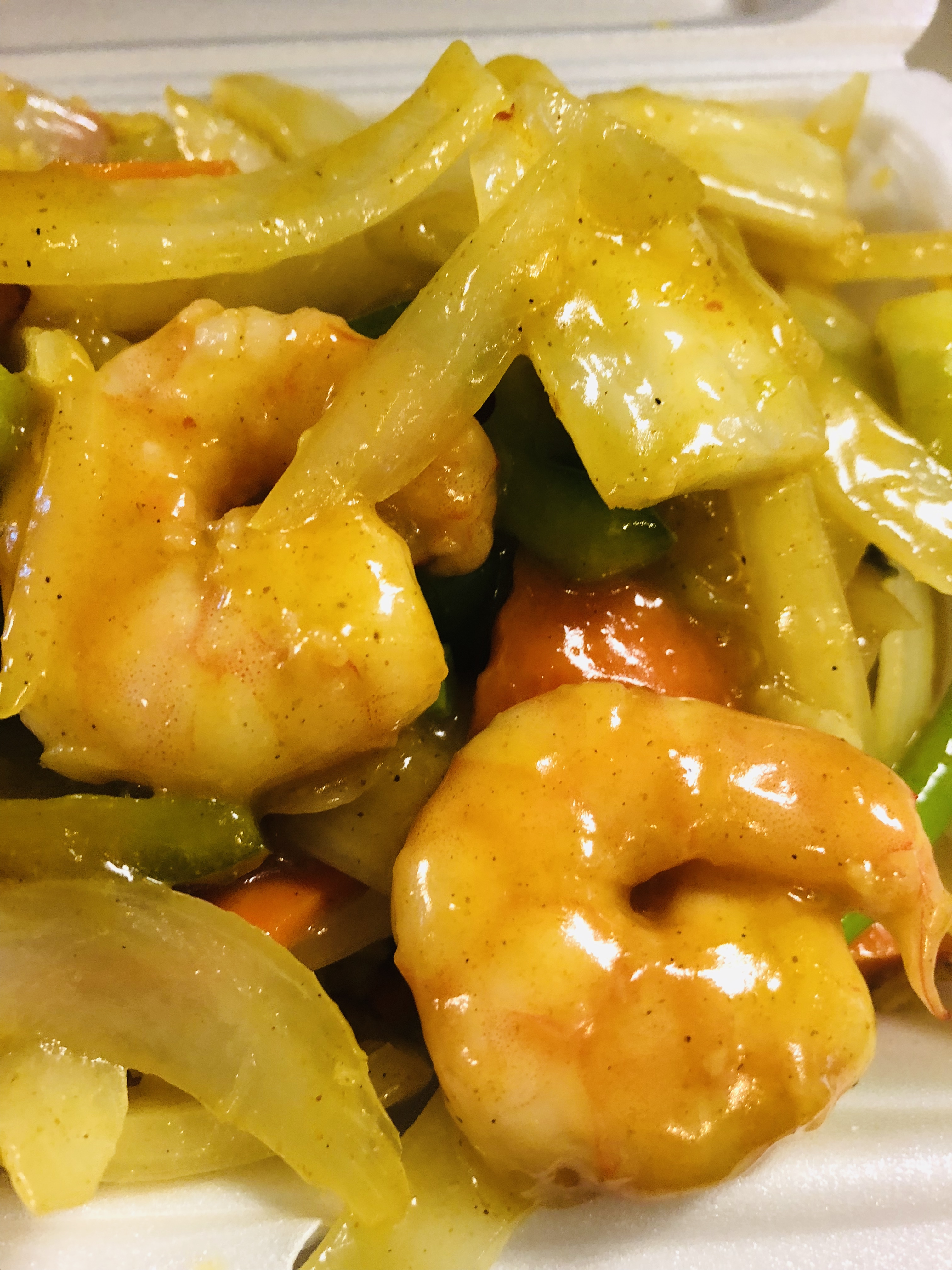 Order 91. Quart of Curry Shrimp food online from China Joy Restaurant store, Jacksonville on bringmethat.com