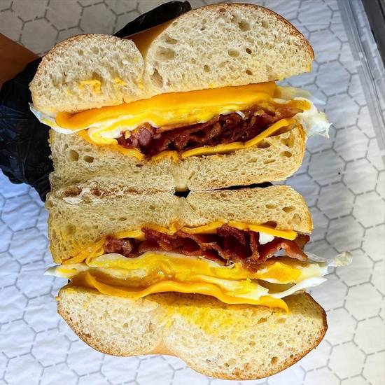 Order Breakfast Bagel Sandwich food online from New York Deli store, Boone on bringmethat.com