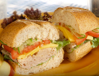 Order Turkey Sandwich food online from The Bagel Place store, East Meadow on bringmethat.com