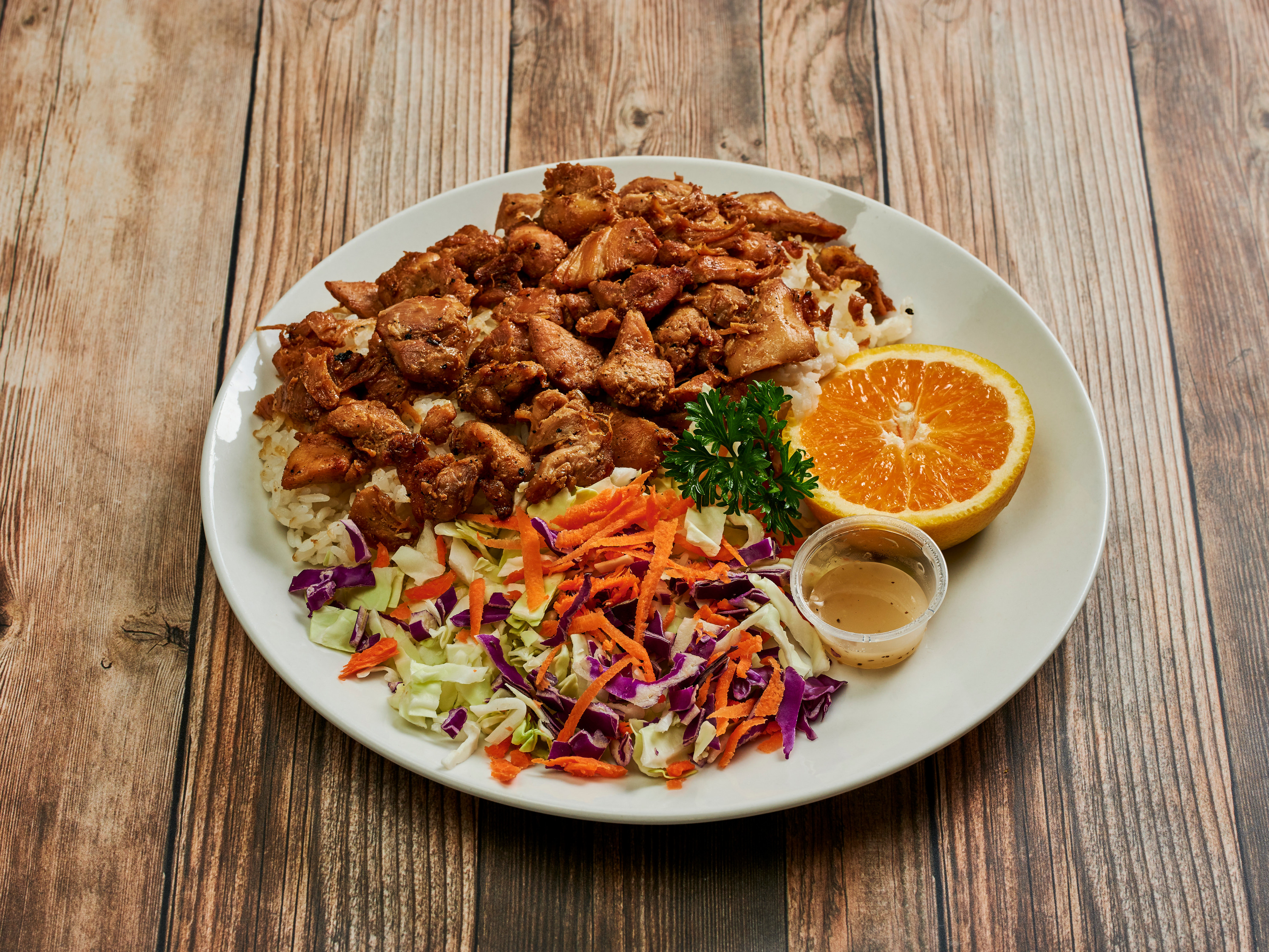 Order  Chicken Plate food online from Flame Broiler store, Irvine on bringmethat.com