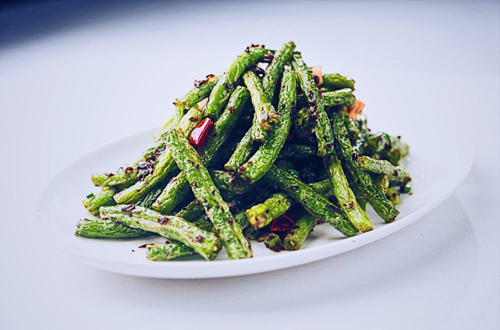 Order Wok-Fried String Beans 干煸四季豆 food online from Meizhou Dongpo store, Los Angeles on bringmethat.com