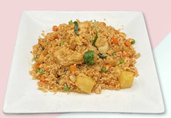 Order Spicy Basil Fried Rice  food online from Green Basil Asian Fusion Restaurant store, Lilburn on bringmethat.com