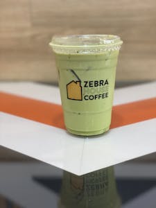 Order Iced Matcha   food online from Zebra House Coffee store, San Clemente on bringmethat.com