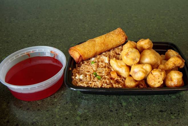 Order Sweet and Sour Pork Combo Platter food online from Crystal Jade store, Eagan on bringmethat.com