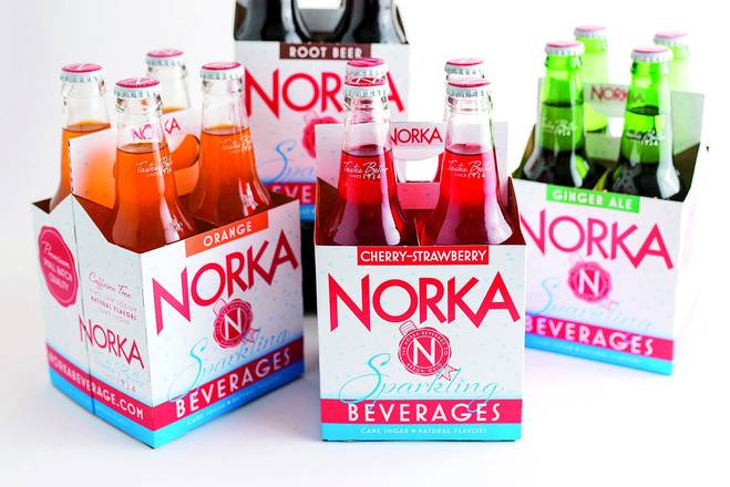 Order Norka Soda- Old Fashioned Soda Pop-Ginger 4pk (OHIO MADE) food online from Darn Cheap Discounts store, Hartville on bringmethat.com