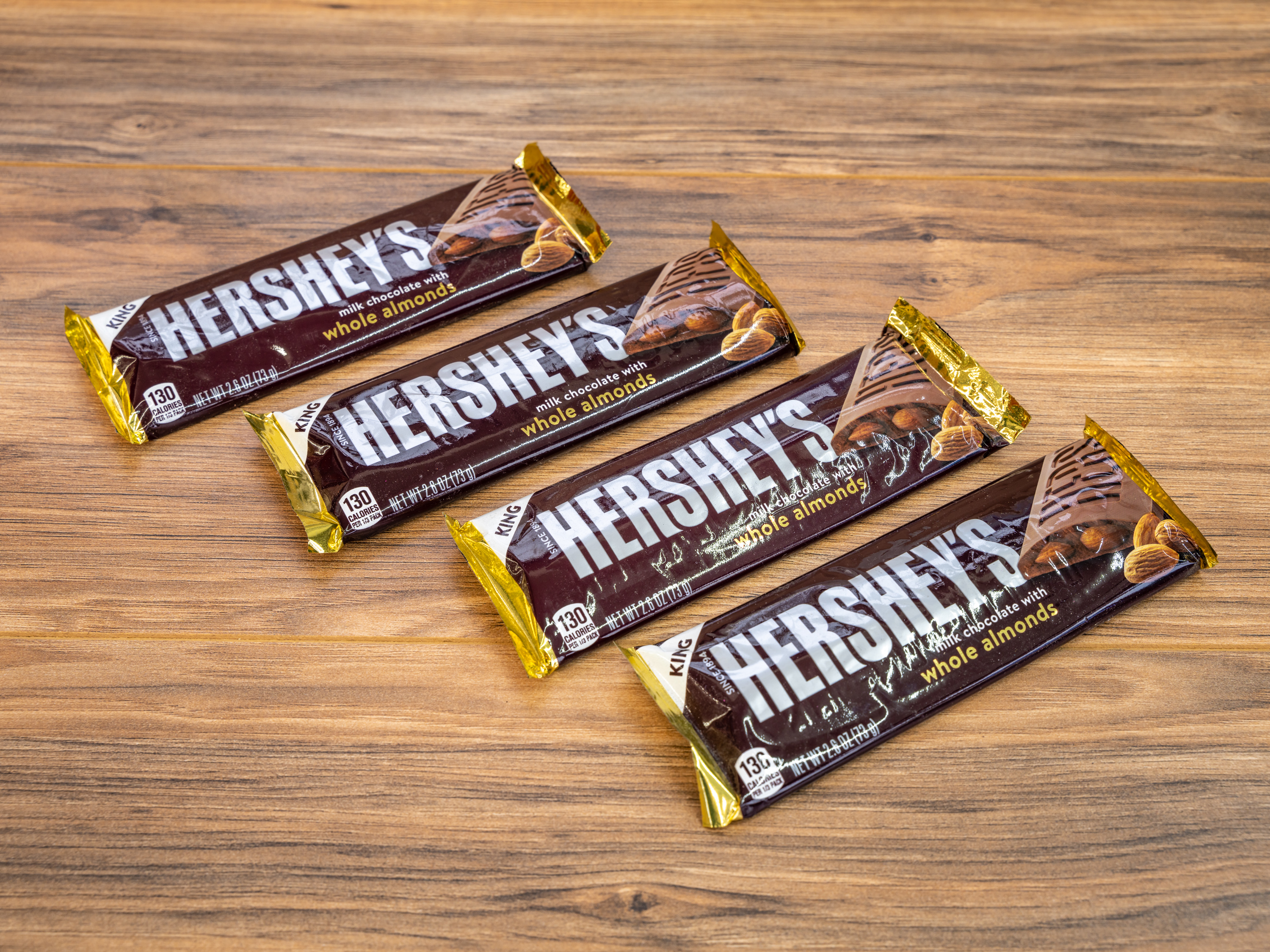 Order Hershey Milk Chocolate with Almonds food online from Southland Food Shop store, Lynn on bringmethat.com