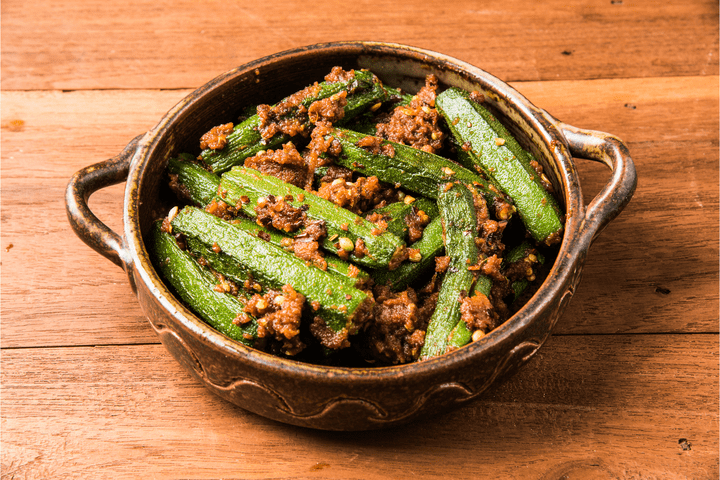 Order Bhindi Masala food online from Sunlight Indian Cuisine store, Ceres on bringmethat.com