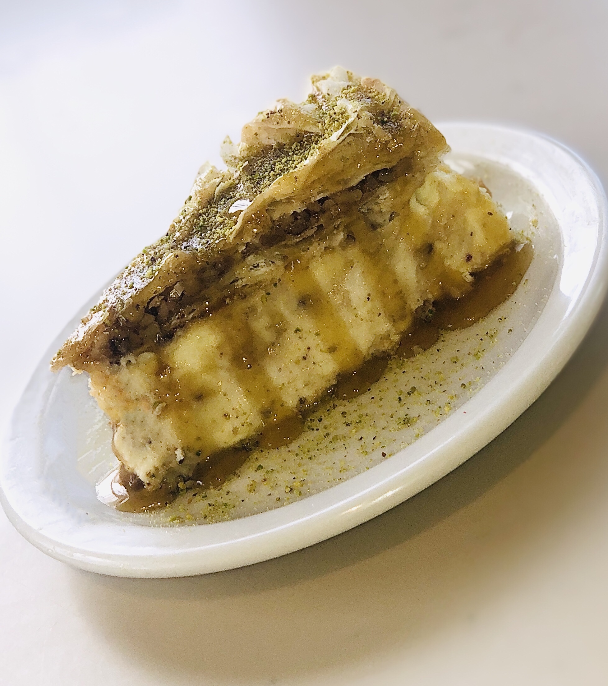Order Baklava Cheesecake food online from Aladdin's Eatery store, Pittsburgh on bringmethat.com