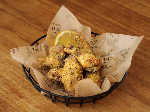 Order Lemon Pepper Wings food online from Sunset Squares Pizza store, San Francisco on bringmethat.com