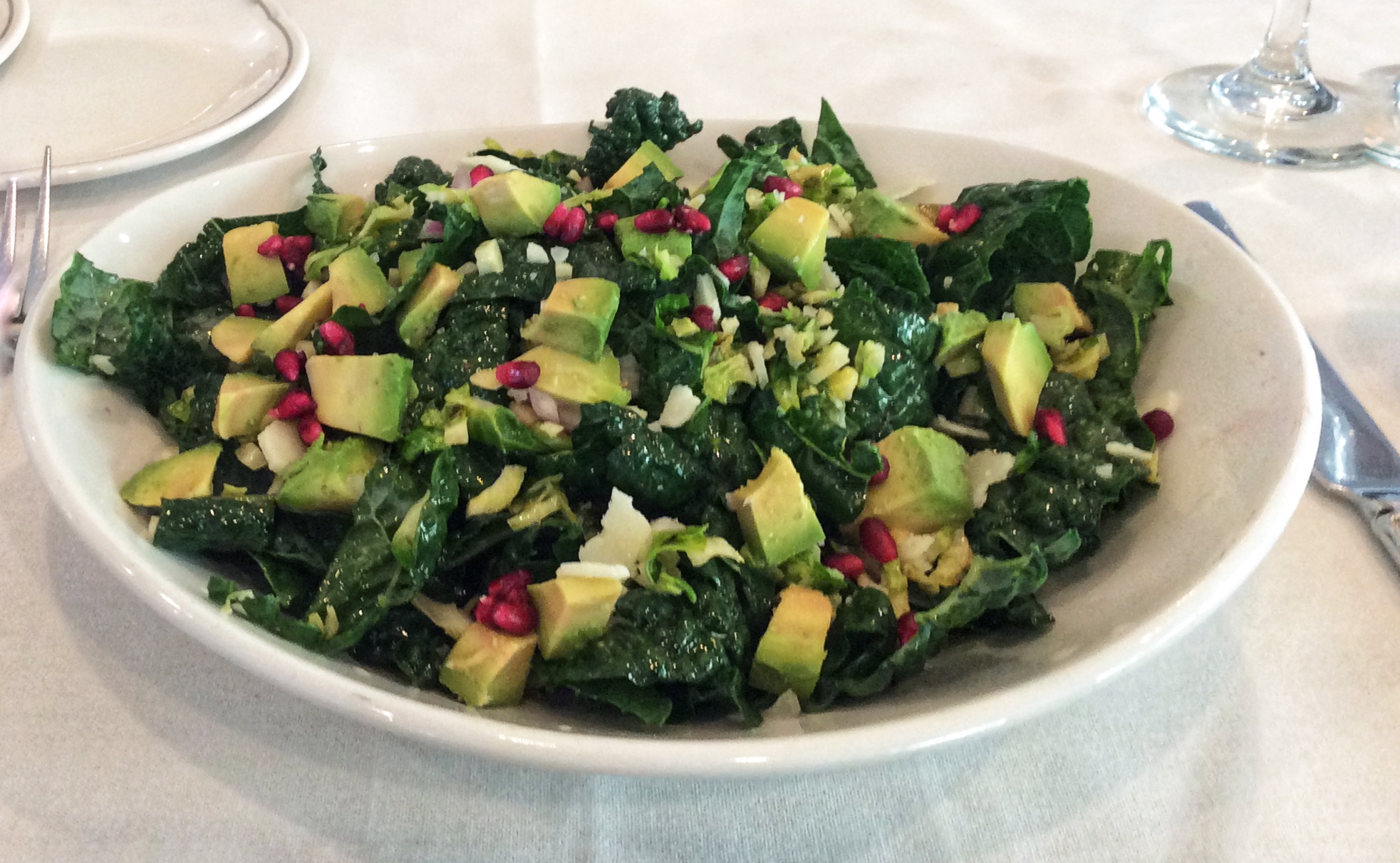 Order Kale & Brussel Sprout Salad food online from Delancey Street Restaurant store, San Francisco on bringmethat.com