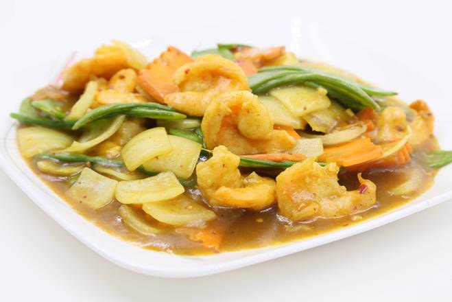 Order Curry Shrimp 咖哩蝦 food online from Uncle Chen's Chinese Restaurant store, State College on bringmethat.com